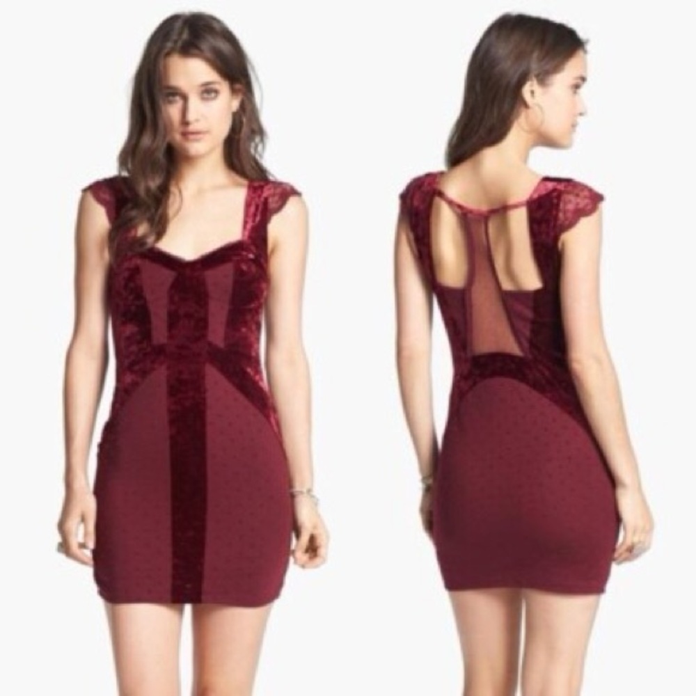 Free People Velvet Dress